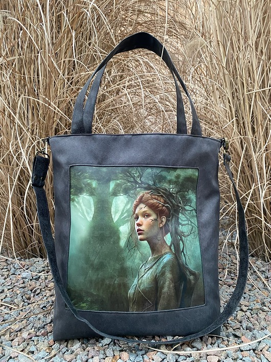 torby na ramię Duża torba na ramię - z serii Duchy lasu
