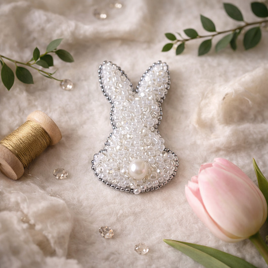 broszki Broszka Króliczek