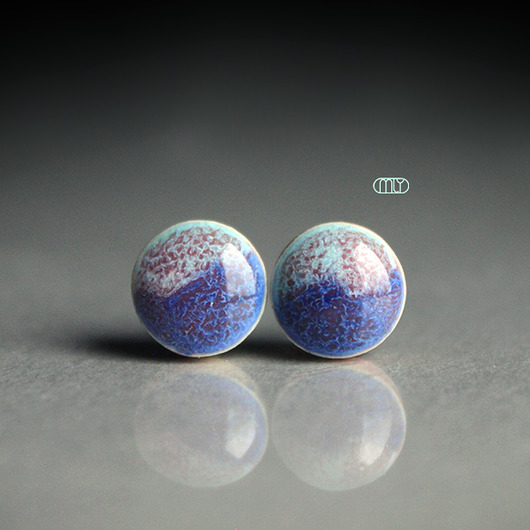 Nakrapiane 6mm/stal chirurgiczna/ Magda Łysiak
