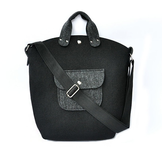  BiGGest BaG - vol.1 antracyt i czerń Beltrani