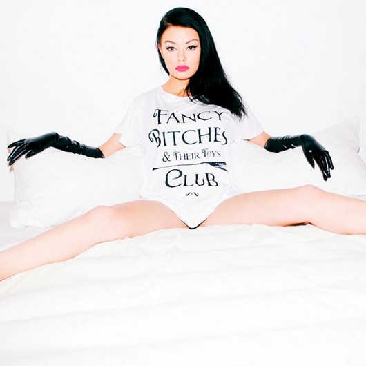 T-shirt Fancy Bitches Club Lazy Kant