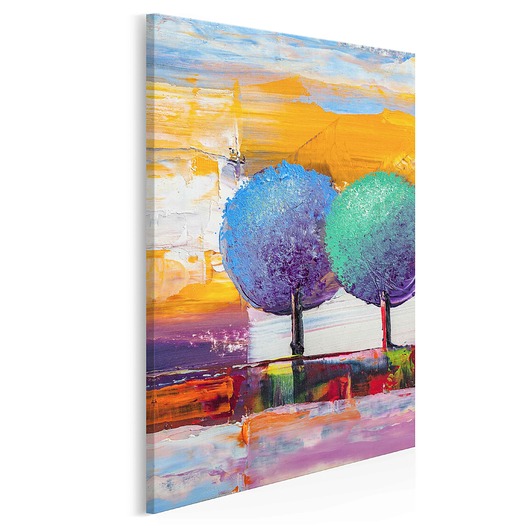 89603 Obraz na płótnie DRZEWA BARWY 50x70 VAKUdsgn