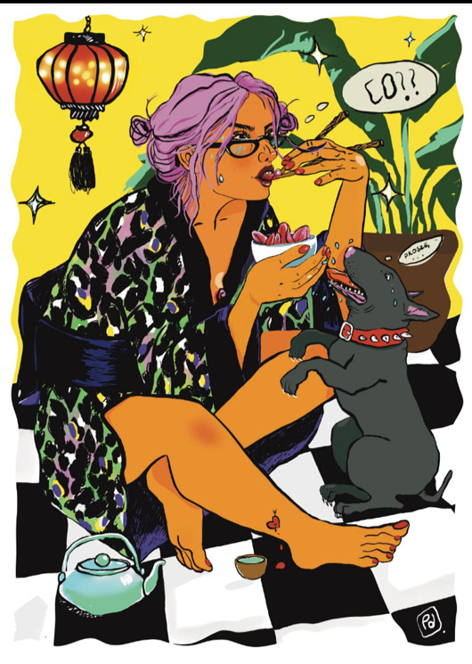 grafiki i ilustracje Sweet tongues