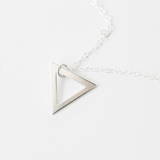 Naszyjnik MOKAVE Triangle Silver 925 MOKAVE