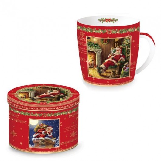 Kubek porcelanowy Retro Santa II MIA home
