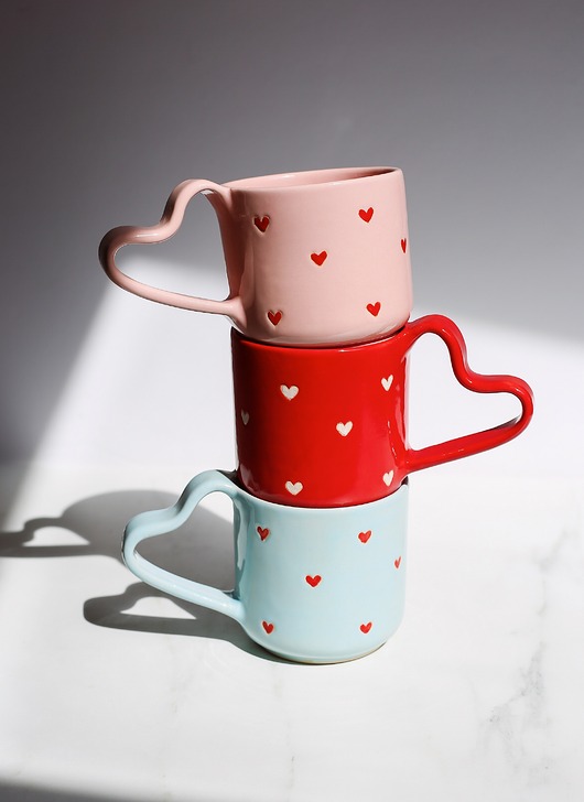 kubki i filiżanki Kubek ceramiczny serce