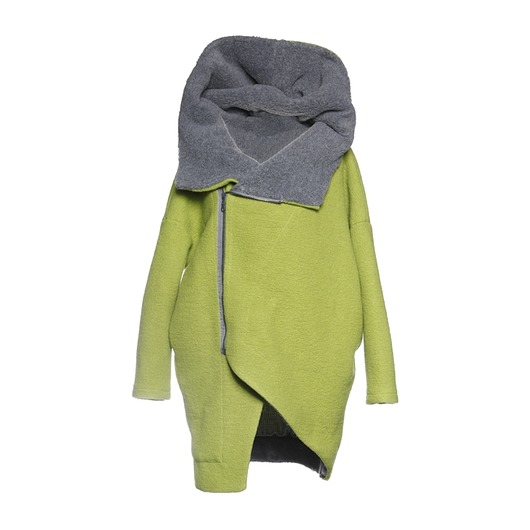 płaszcze damskie Nubee / Asymmetry Stack Płaszcz