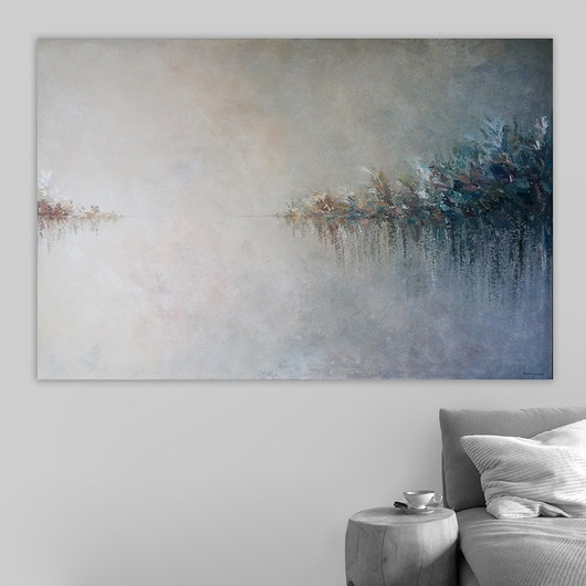 Płótno 100x150 cm, obraz farbami akrylowymi Beata Jarecka