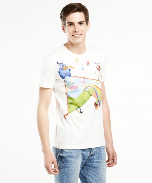 Between legs T-shirt SELVA SELVA