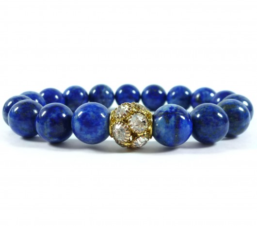 Bransoletka 'Lapis Lazuli' labonita