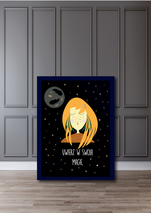 PLAKAT "UWIERZ W SWOJĄ MAGIĘ" A3 My Prints