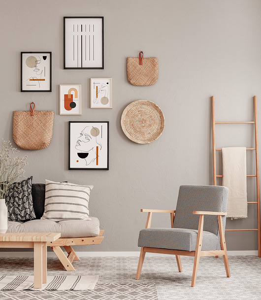 plakaty Boho  wall - zestaw plakatów