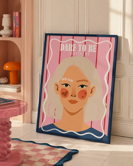 plakaty Plakat  Dare to Be Different