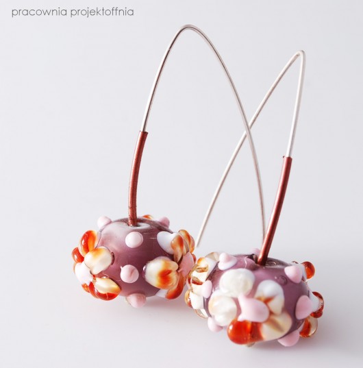 IN BLOOM III– kolczyki  Dorota Oyrzanowska