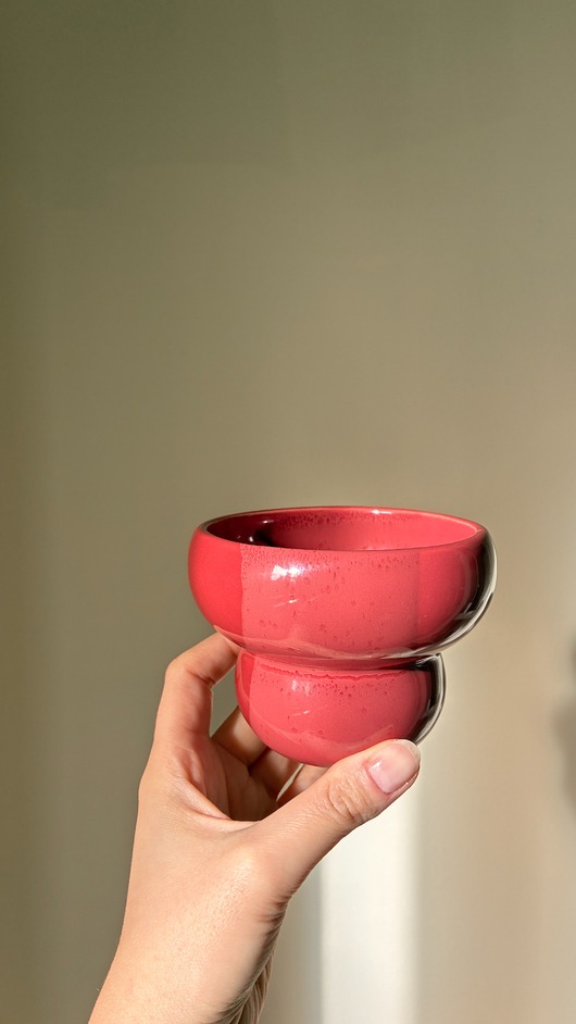 kubki i filiżanki Czarka  [wzór: malina]  220 ml