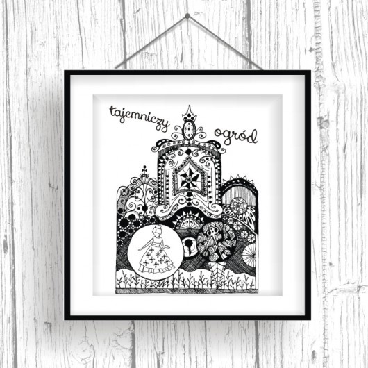 Tajemniczy Ogród - 30x30 cm. Parallel World
