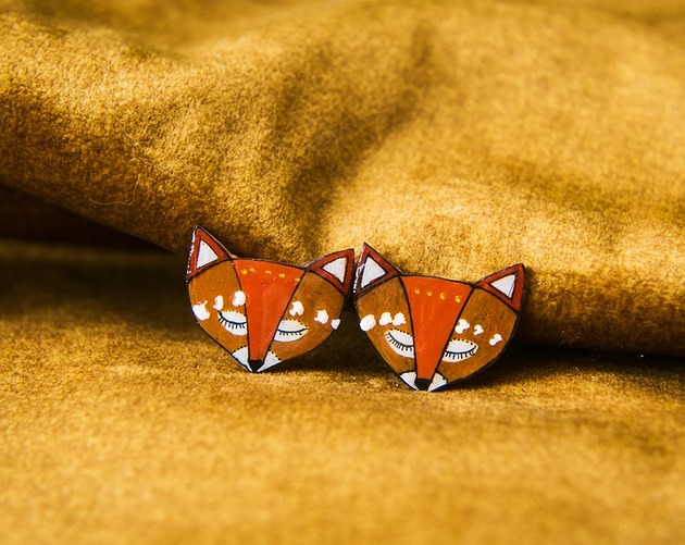 kolczyki - inne Sztyfty liski