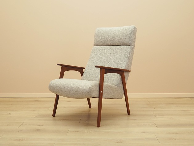 fotele Fotel tekowy, duński design, lata 70, produkcja: Dania