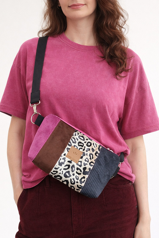 saszetka nerka Kolorowa torebko nerka Kinszasa