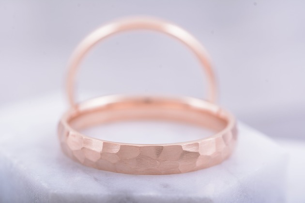 3.5 mm męska młotkowana obrączka ARPELC