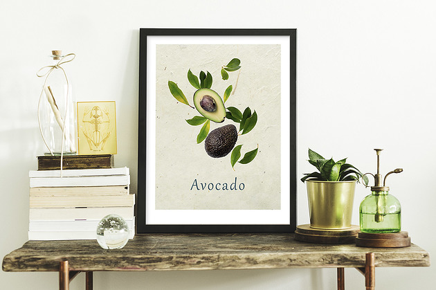 Plakat do kuchni,avocado Dekorando