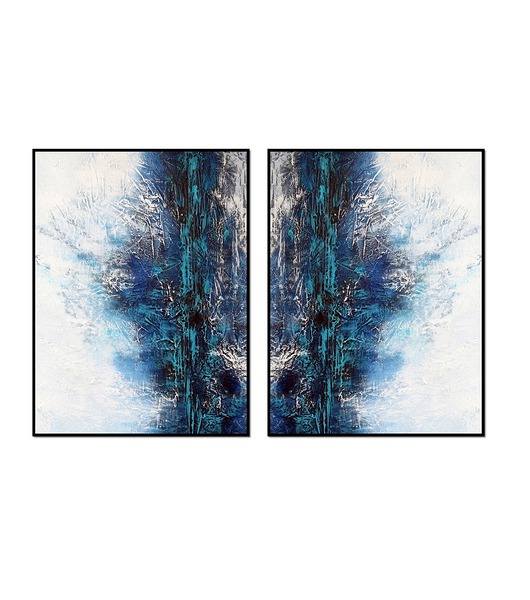 plakaty Tierra el Hielo 18P, abstrakcja, komplet oryginalnych plakatów