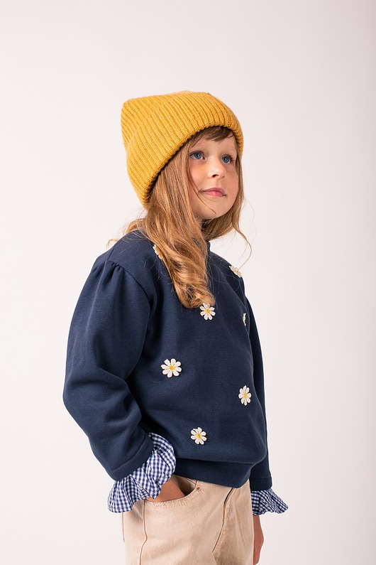 bluzy dla dziewczynki Bluza Emma Navy