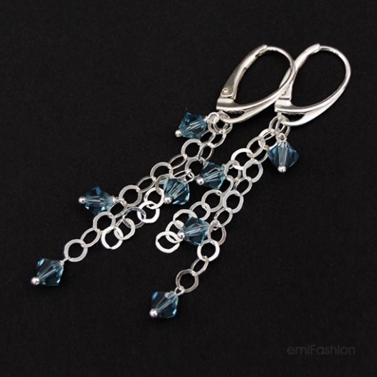Charming - kryształy Indian Sapphire MAREMI Jewelry