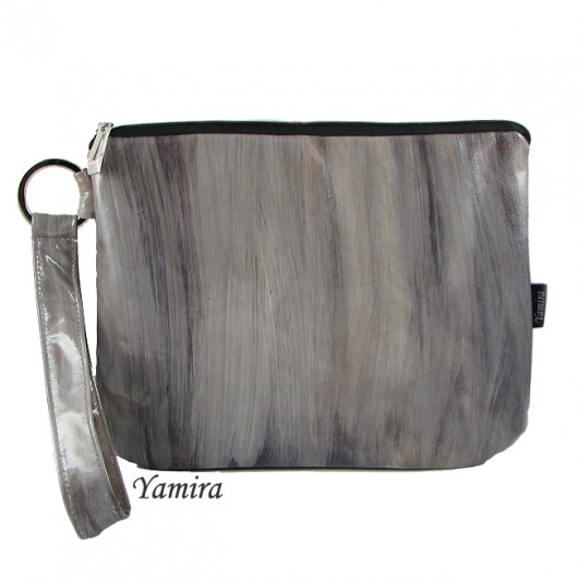 Torebka :: grey patent leather :: yamira