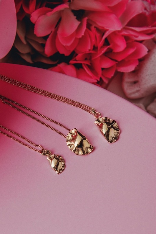 złote naszyjniki Pieróg naszyjnik mały srebro pozłacane