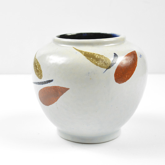 wazony Ceramiczny wazon, Silberdistel Zierkeramik, Niemcy, lata 60.