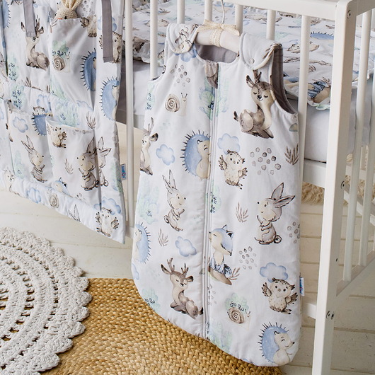 śpiwory i rożki niemowlęce Śpiworek Ocieplany 2.5 TOG Podwójny Zamek Bawełna BLISS od BabyU