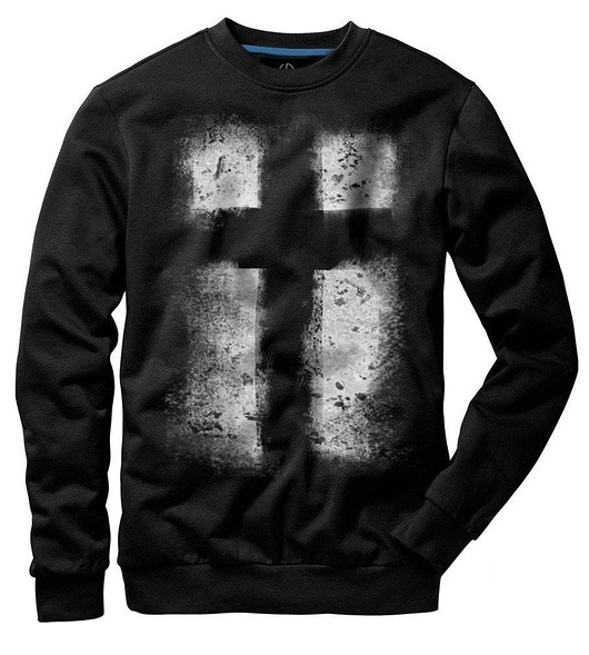bluzy męskie Bluza marki UNDERWORLD unisex Cross
