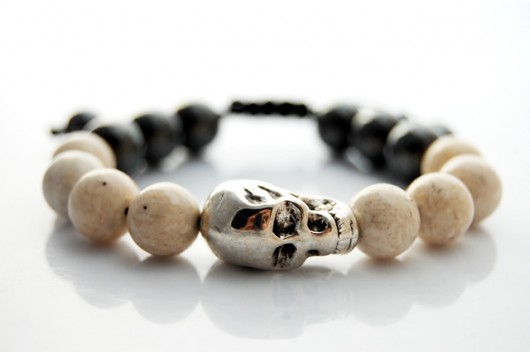 Bransoletka &quot;ecru skull&quot;  JS Jewelery