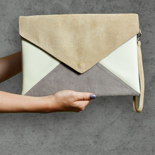 Kopertówka Letter Medium Tricolor hairoo
