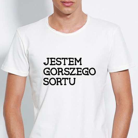 JESTEM GORSZEGO SORTU męska YURCOV