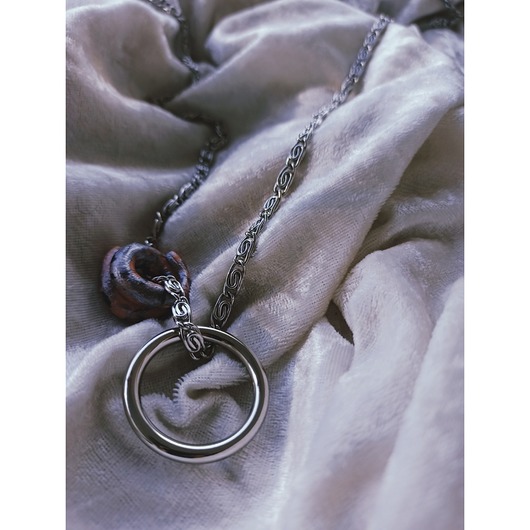 Amulet #modernwitch Szary Piknik