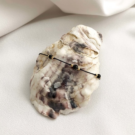 Bransoletka ze spinelem - SPINEL KNOT Sistone by MS