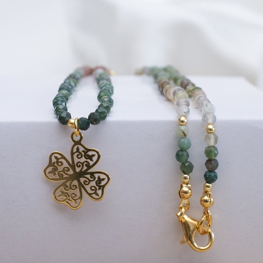 naszyjniki - inne Naszyjnik "Earthly Covenant" - Przymierze z Naturą - naszyjnik na szczęście