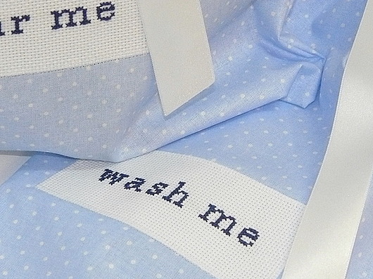 Polka Dot - blue metka by traczka