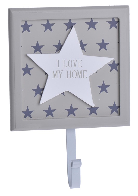 Wieszak pojedynczy I love my home MIA home