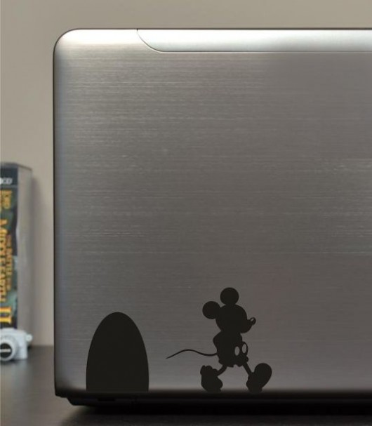 Myszka naklejka na laptop Whatewa