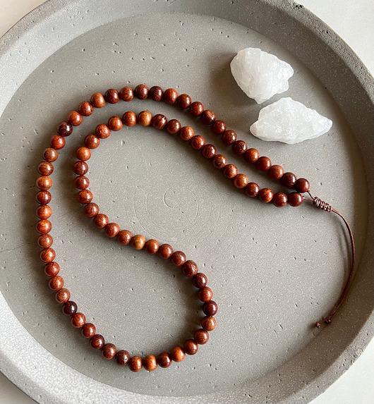 biżuteria męska Naszyjnik męski z drewna egzotycznego no. 2