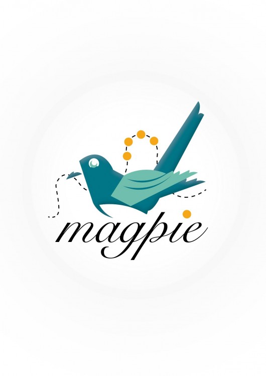 Pilotka z serduchem na zamówienie magpie