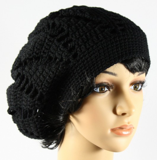 beret czarny RękaProduction