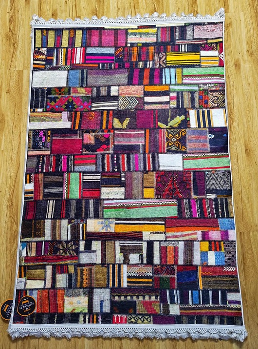 dywany Kolorowy geometryczny Dywan Etniczny Łatwy do Czyszczenia 120x180 cm