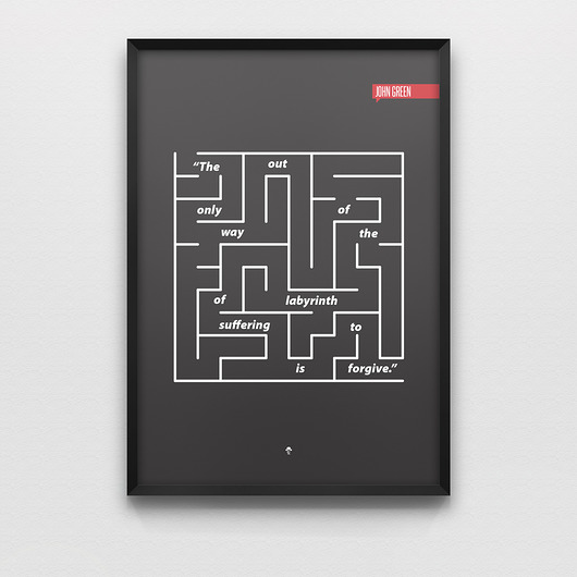 Plakat – The only way out of the labyrinth… LazyDog