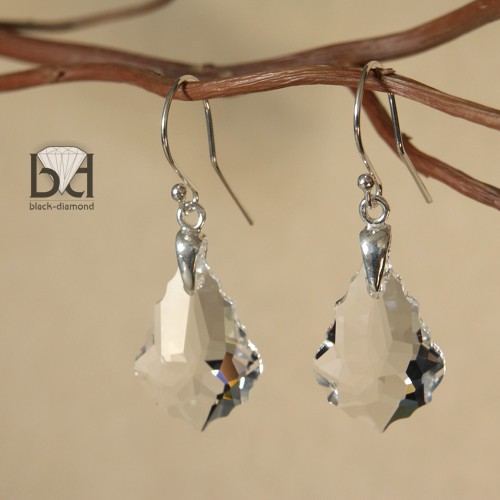 Ślubny kryształ Swarovski Black Diamond