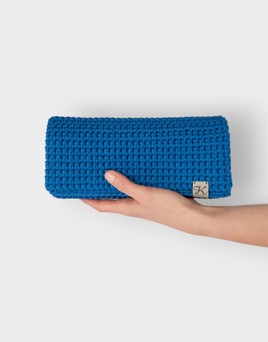 kopertówki Torebka kopertówka - niebieska