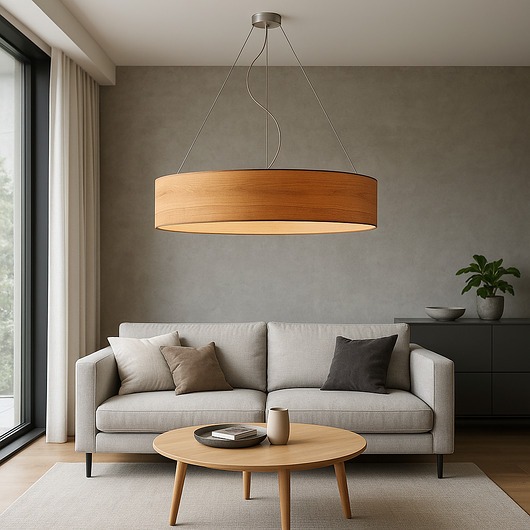 plafony Skandynawska lampa wisząca dosalonu PORTO ECO - fi 100 cm